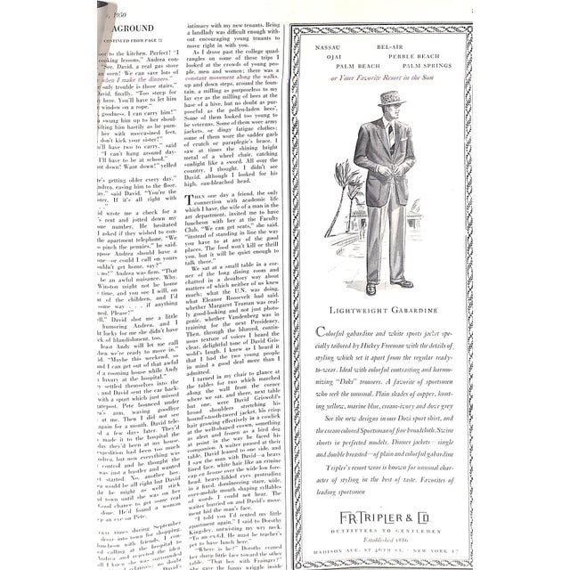 Paper Town & Country Magazine January 1950 For Sale - Image 7 of 15