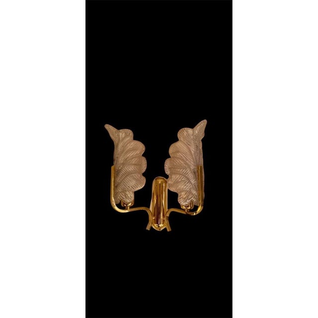 Sconce by Carl Fagerlund attributed to Orrefors, 1980s For Sale - Image 6 of 7