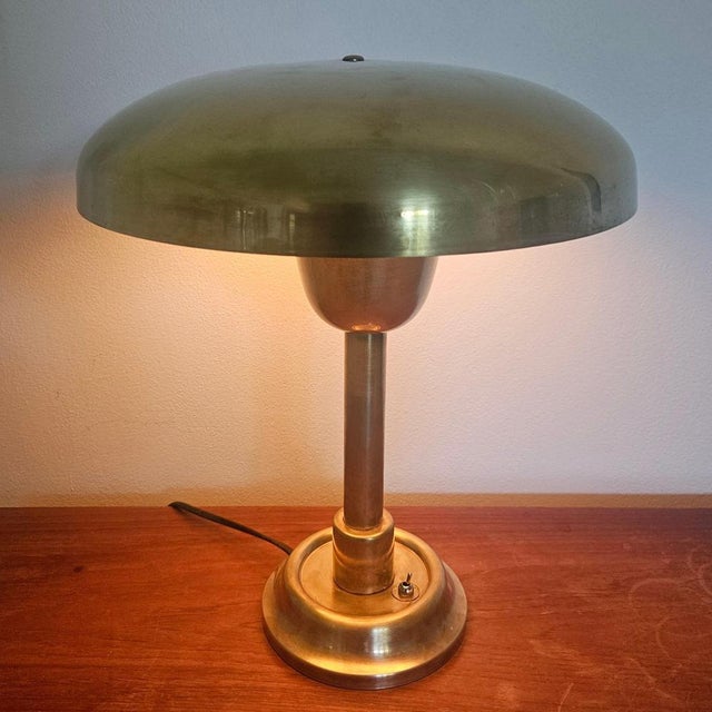 Art Deco Bauhaus Functionalism Table Lamp by Franta Anyz, 1930s For Sale - Image 12 of 14