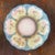Prussia Plate and Bowl Set Hand Painted Vibrant Blue Border With Gold Accents For Sale In Sacramento - Image 6 of 16