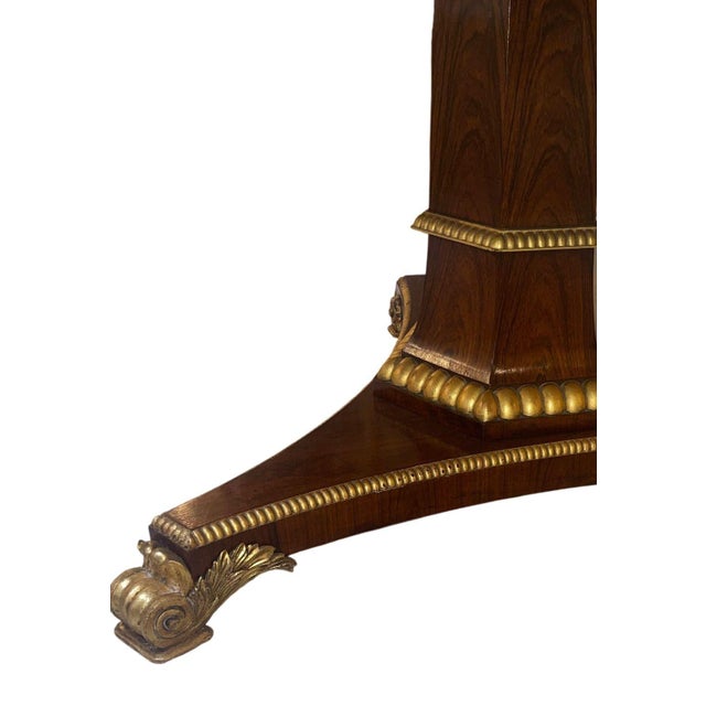 Late 19th Century English Pedestal Table For Sale In Los Angeles - Image 6 of 10