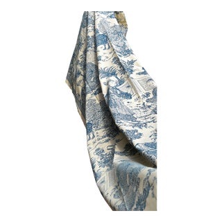 Brunschwig & Fils “Cathay” Blue Chinoiserie For Sale