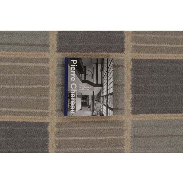 Contemporary Scandinavian Style Geometric Wool Rug, by Rug & Kilim, India For Sale - Image 10 of 10
