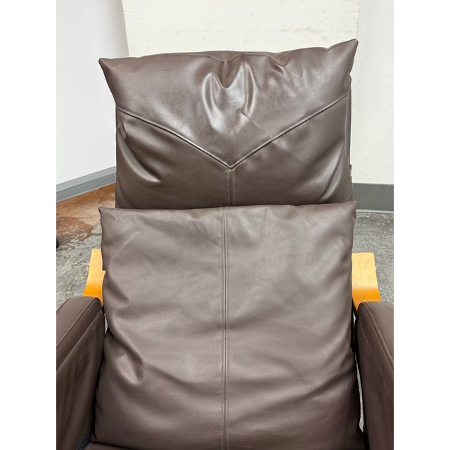 Brown JXP Brown Rocking Massage Chair For Sale - Image 8 of 12