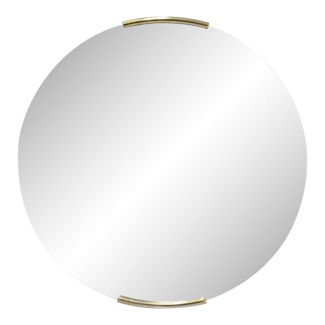 Vintage Milo Baughman for Thayer Coggin Art Deco Wall Mirror For Sale