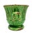 Vintage Vietri Italian Verde Glazed Terracotta Planter With Handles – Mediterranean / Tuscan For Sale - Image 10 of 11
