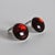 Sterling Silver and Amber Ear Clips by N.E. From, Denmark, 1960s, Set of 2 For Sale - Image 4 of 8