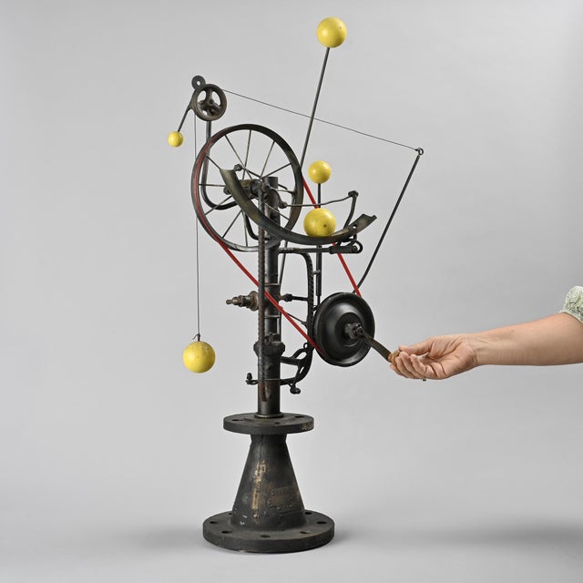 Kinetic Metal Sculpture, Switzerland, 1996 For Sale - Image 14 of 16