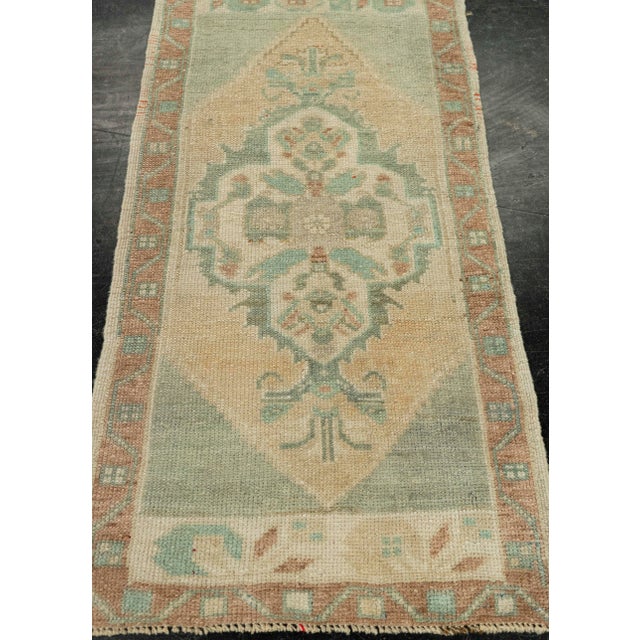 Turkish Mini Rug Oriental Hand Knotted Vintage Rug 1'7" x 3'2" #21063 Explore a curated collection of hallway runners,...