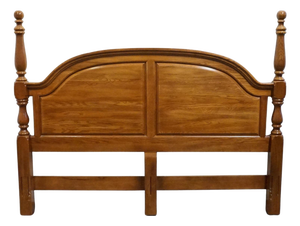 Sumter Furniture Solid Oak Country French King Size Poster Headboard