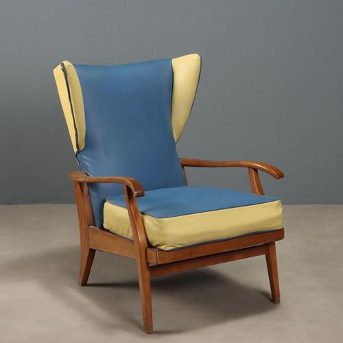 Vintage Reclining Chair by Renzo Franchi Camerani, Italy, 1950s For Sale - Image 15 of 15