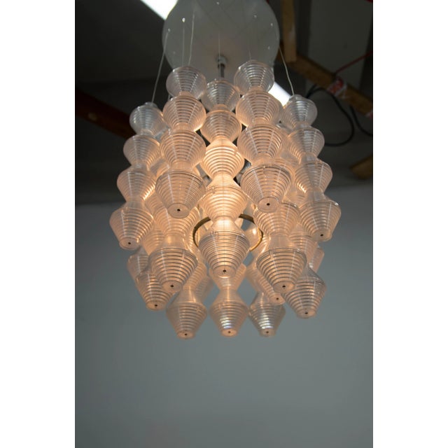 Space Age Chandelier from Napako, 1970s For Sale - Image 6 of 11