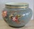 Large Early 19th Century Hand Painted Ceramic Jardiniere Bowl Butterfly Flowers For Sale - Image 11 of 11