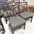 Bamboo Rattan Lyre-Back Dining Chairs, Set of 4 For Sale - Image 9 of 11