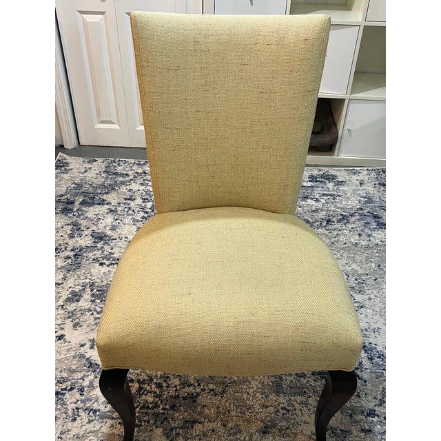 Almond Barbara Barry for Baker Dining Chairs - Set of 6 For Sale - Image 8 of 18