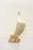 Here's a vintage tabletop sailboat sculpture, made by DeMott. Sailboat is made of brass, and is set atop a stone base. The...