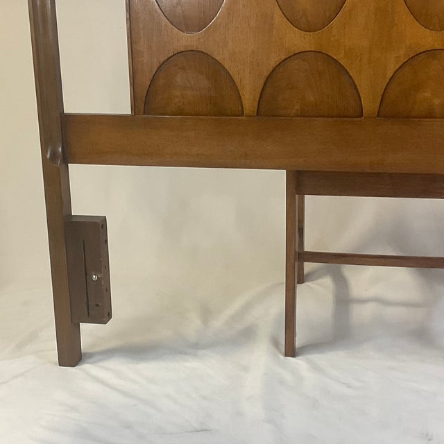 1960s MidCentury Modern Broyhill Brasília QueenFull Headboard. Chairish