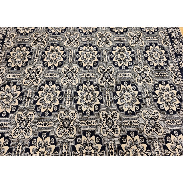 Mid 19th Century American Coverlet For Sale In Chicago - Image 6 of 12