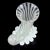 Murano Vintage Venini Bianconi Murano Signed Zanfirico Ribbons Pasta White Italian Art Glass Cornucopia Vase For Sale - Image 4 of 12