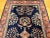 Late 20th Century Vintage Persian Sarouk Area Rug, Handwoven Allover Floral Pattern, Navy & Red, 3’ X 5’ For Sale - Image 5 of 11