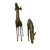 Metal Set of 2 Mid Century Brass Deer Figurines, Buck & Doe For Sale - Image 7 of 15