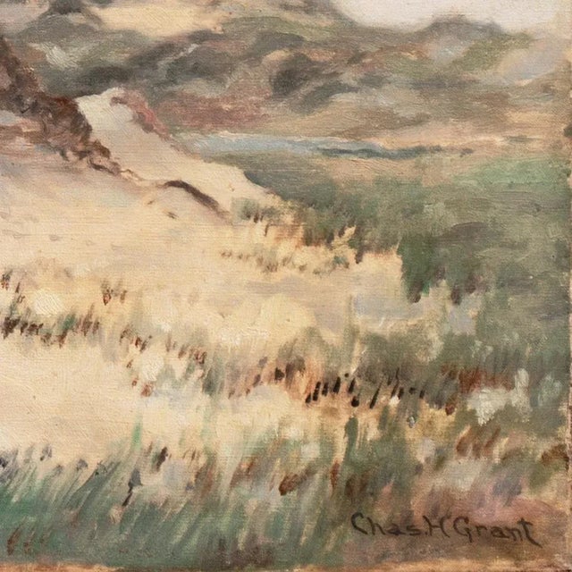 'Sand Dunes at Annisquam, Cape Ann' by Charles Henry Grant, 1894, Massachusetts, Gloucester, New England, National Academy of Design For Sale - Image 4 of 11