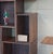 Floating Shelves Wall Mounted, Modular Walnut Shelving Unit, Solid Wood Steel Wall Shelf for Home Office For Sale - Image 9 of 18