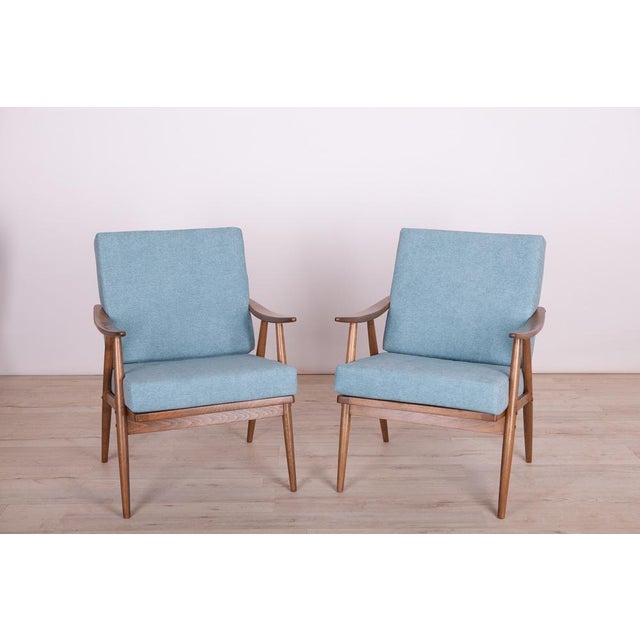 Set of Vintage Armchairs from Ton, Czech, 1960s For Sale - Image 15 of 15