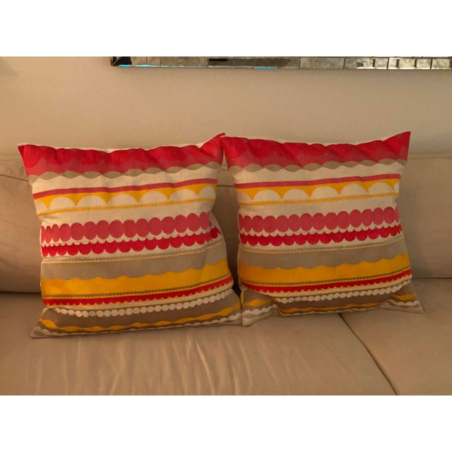 Trina Turk Residential Pillows A Pair Chairish