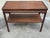 1970s Mid-Century Walnut Console Table For Sale - Image 5 of 8