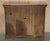 Large Vintage Wine Bottle Rack Sideboard with Drawer in Wood For Sale - Image 11 of 18