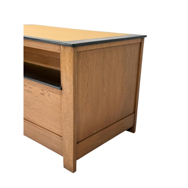 Art Deco Modernist Free-Standing Desk by J.A. Muntendam for L.O.V. Oosterbeek, 1920s For Sale - Image 4 of 18