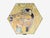 Austrian Modern, Storage Box, Gustav Klimt Style Wallpaper, 20th C. For Sale - Image 9 of 14