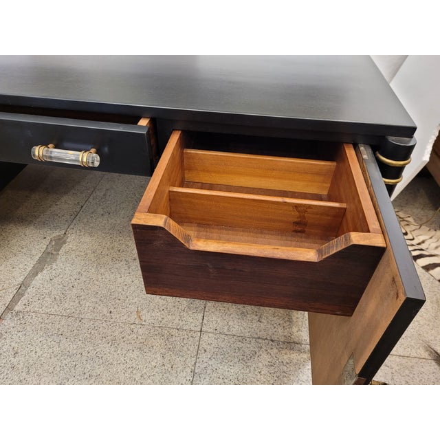 Art Deco Desk in the style of Léon & Maurice Jallot, France, 1940s For Sale - Image 18 of 18