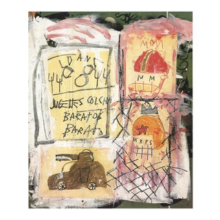 Jean-Michel Basquiat, Untitled, Offset Lithograph, 2002 For Sale