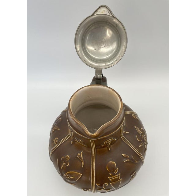 Vintage Stoneware Jug, Westerwald For Sale - Image 6 of 12