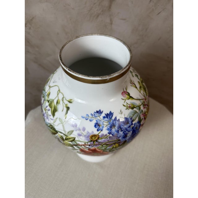 Antique Porcelain Vases, 1850, Set of 2 For Sale - Image 14 of 16