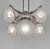 1930s French Art Deco Chandelier by Degue 1930 France For Sale - Image 5 of 11