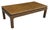 Chinoiserie Harrison Van Horn Textured Grasscloth Coffee Table For Sale - Image 3 of 9