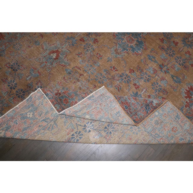 Red Persian Lilihan Intermediate Rug For Sale - Image 8 of 9