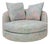 Milo Baughman Style Large Swivel Tub For Sale