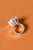 Metal Mid-Century Silver and Rock Crystal Ring by Elis Kauppi, 1964 For Sale - Image 7 of 8