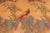 1990s Chinese Nature-Sceen Italian Velvet Upholstered Ottoman For Sale - Image 5 of 9