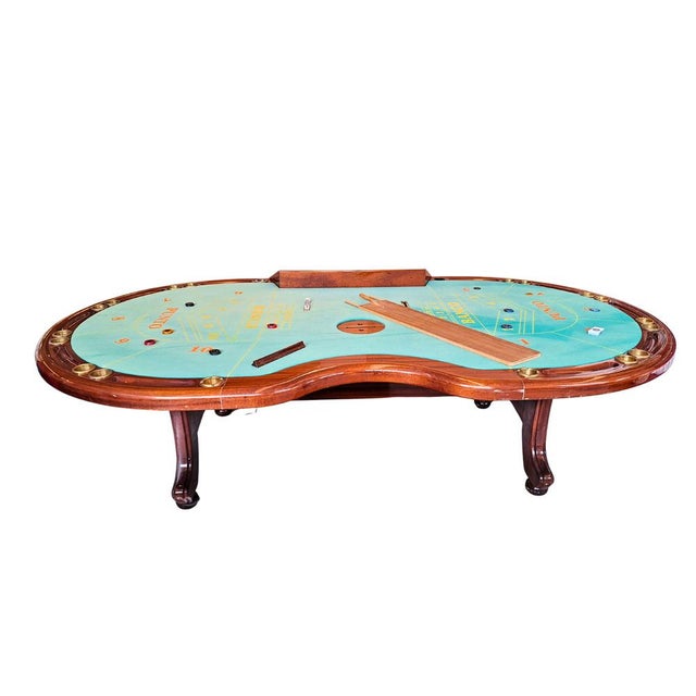 Punto Banco Gaming Table, 1980s For Sale - Image 12 of 12