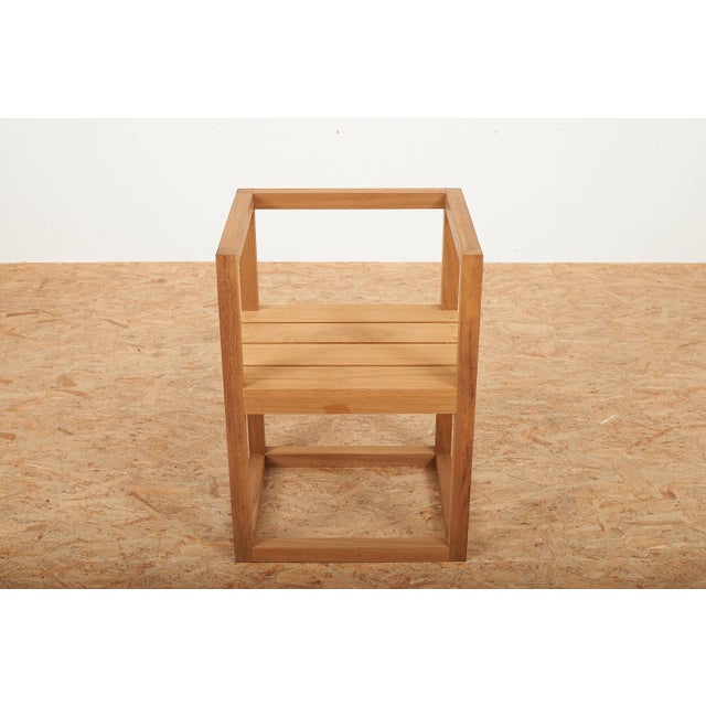 Outdoor Armchair in Oak by Peter Wigglesworth for Formatera AG, 1985, in Good conditions. Designed 1980 to 1989 I have...