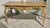 Brown Vtg. National Mt.Airy Country French Style Three Drawer Desk/Writing Table For Sale - Image 8 of 15