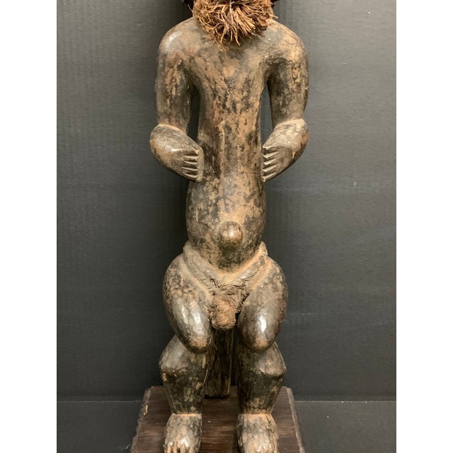 Tribal Large Fang Statue From Gabon African Tribal Art Sculpture For Sale - Image 3 of 11