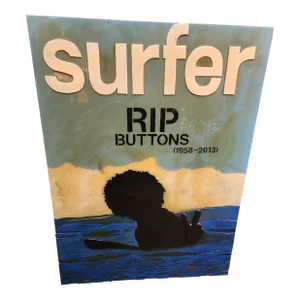 Acrylic Pop Art Tribute to Famous Surfer