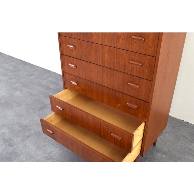 Mid-Century Modern Danish Teak Chest of Drawers, 1960s For Sale - Image 16 of 17