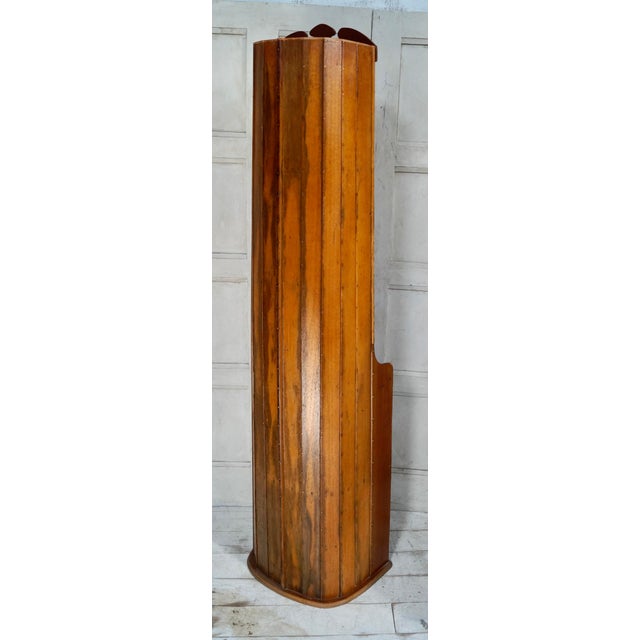 Wood Vintage Clinker Built Boat Book Shelf, 1920 For Sale - Image 7 of 12